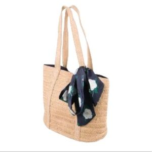 Draper James Everyday Straw Bag Purse (B)